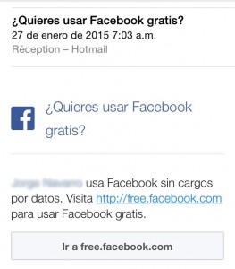 Voulez-vous utiliser Facebook gratuit?