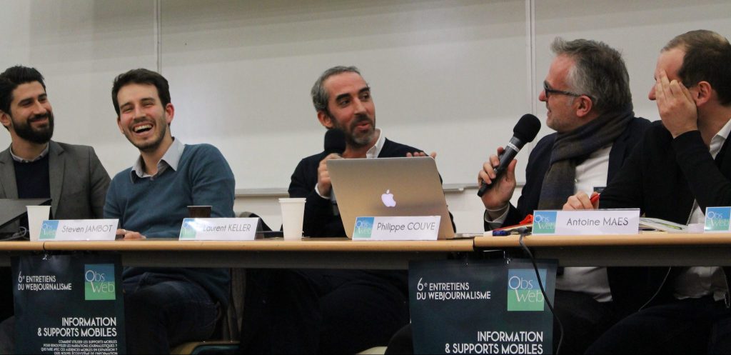 Entretiens du webjournalime 2016 : Laurent Keller provoque l'hilarité des intervenants
